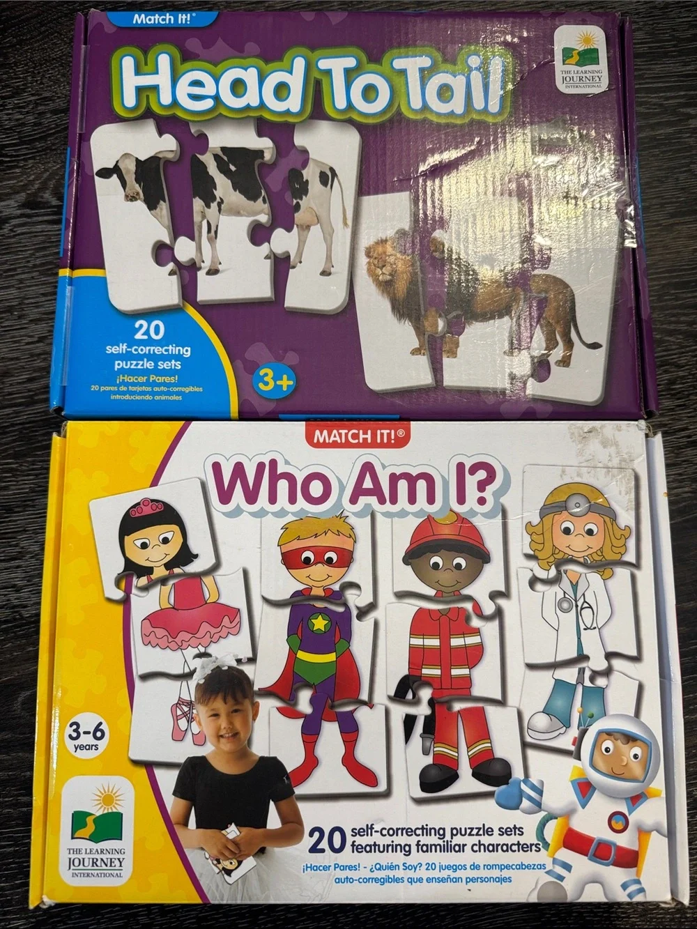2 MATCH IT  learning puzzles
